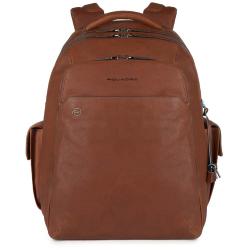 Рюкзак для ноутбука 15″ Piquadro BLACK SQUARE (B3) Tobacco CA3444B3BM_CU