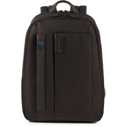 Рюкзак для ноутбука 14″ Piquadro PULSE (P16) ChevronBrown CA3869P16_CHEVTM