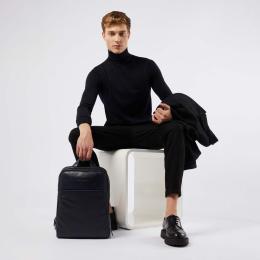 Рюкзак для ноутбука 14″ Piquadro BLUE SQUARE (B2S) Black CA4770B2S_N
