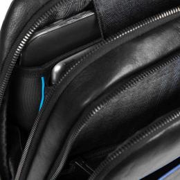Рюкзак для ноутбука 14″ Piquadro BLUE SQUARE (B2S) Black CA4770B2S_N