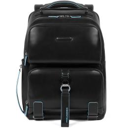 Рюкзак для ноутбука 15″ Piquadro BLUE SQUARE (B2) Black CA4894B2_N