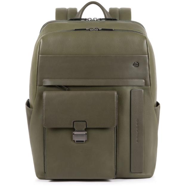 Рюкзак для ноутбука Piquadro Falstaff (S111) Green CA5399S111_VE