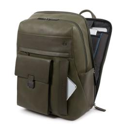 Рюкзак для ноутбука 15″ Piquadro Falstaff (S111) Green CA5399S111_VE