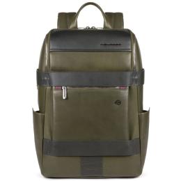 Рюкзак для ноутбука 15,6″ Piquadro Obidos (W110) Green CA5554W110_VE