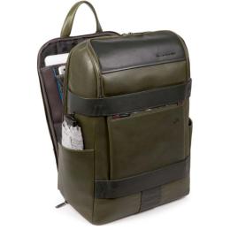 Рюкзак для ноутбука 15,6″ Piquadro Obidos (W110) Green CA5554W110_VE