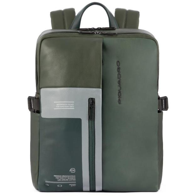 Рюкзак для ноутбука Piquadro Quentin (S121) Green CA5660S121_VE
