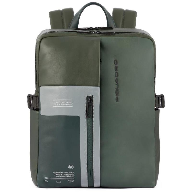 Рюкзак для ноутбука 16 Piquadro Quentin (S121) Green CA5660S121_VE