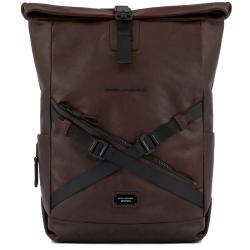 Рюкзак для ноутбука 15,6″ Piquadro HARPER (AP) Dark Brown CA5677AP_TM