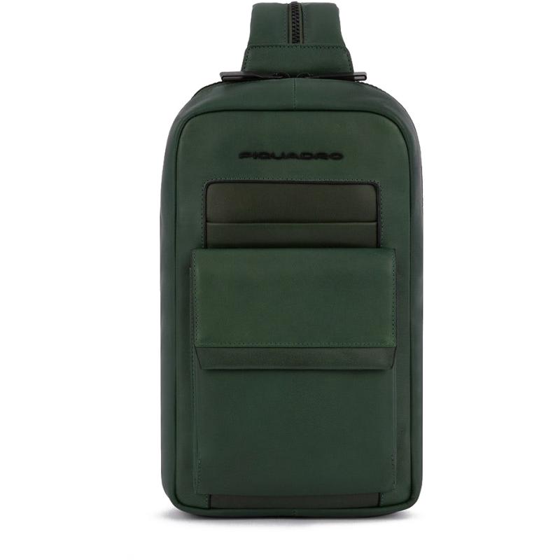 Сумка-слінг Piquadro FINN (S123) Military Green CA5982S123_VE