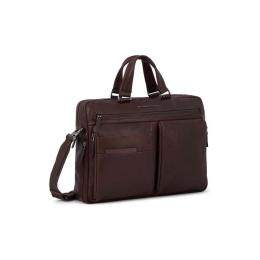 Сумка для ноутбука 15.6″ Piquadro PAAVO (S122) Dark Brown CA6025S122_TM