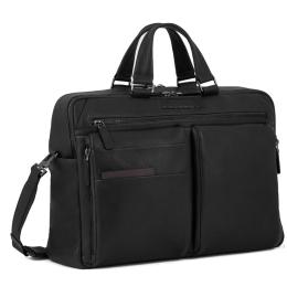 Сумка для ноутбука 15.6″ Piquadro PAAVO (S122) Black CA6026S122_N