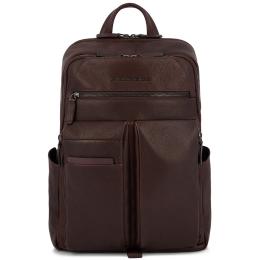 Рюкзак для ноутбука 14″ Piquadro PAAVO (S122) Dark Brown CA6029S122_TM