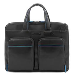 Сумка для ноутбука 14″ Piquadro B2 REVAMP (B2V) Black CA6105B2V_N