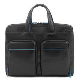 Сумка для ноутбука 14″ Piquadro B2 REVAMP (B2V) Black CA6105B2V_N