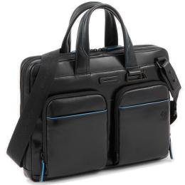 Сумка для ноутбука 14″ Piquadro B2 REVAMP (B2V) Black CA6105B2V_N