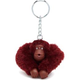 Брелок-обезьянка Kipling MONKEYCLIP M D Sangria Red (6IN)