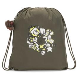Рюкзак (сумка для взуття) Kipling SUPERTABOO LIGHT Garden Grey Fun (22I)