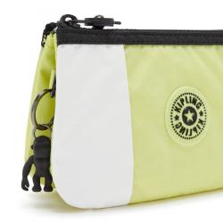 Косметичка-клатч Kipling CREATIVITY L Lime Green Bl (U40)