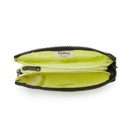 Косметичка-клатч Kipling CREATIVITY L Lime Green Bl (U40)