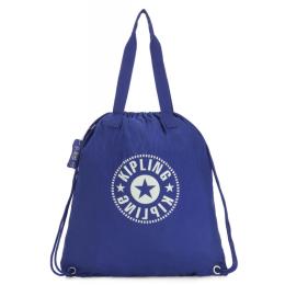 Сумка-рюкзак (складана) Kipling DRAWPACK Laserblue Light (49S)