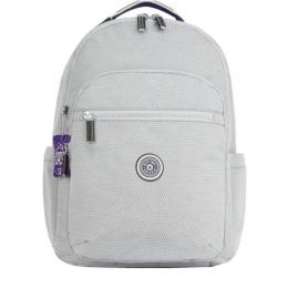 Рюкзак для ноутбука 15″ Kipling SEOUL Grey Ripstop (55O)