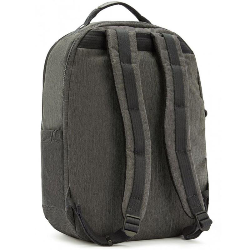 Рюкзак для ноутбука 17 Kipling SEOUL XL Black Peppery (78S)