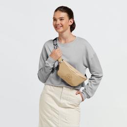 Сумка на пояс Kipling FRESH Beige Black (85V)