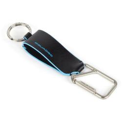 Брелок з карабіном Piquadro BLUE SQUARE (B2) Black PC5600B2_N