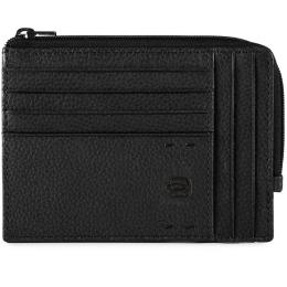 Картхолдер с монетницей Piquadro PULSE (P15) Black PU1243P15S_N