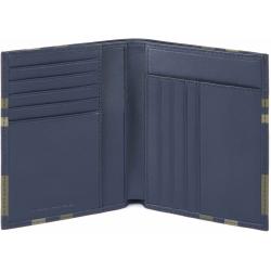 Портмоне Piquadro TAG CheckBlue PU1393TAGR_CHECKBLU