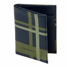 Портмоне Piquadro TAG CheckBlue PU1393TAGR_CHECKBLU