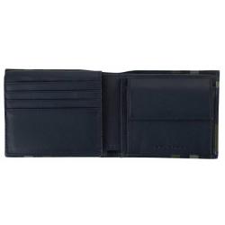Портмоне Piquadro TAG CheckBlue PU4518TAGR_CHECKBLU