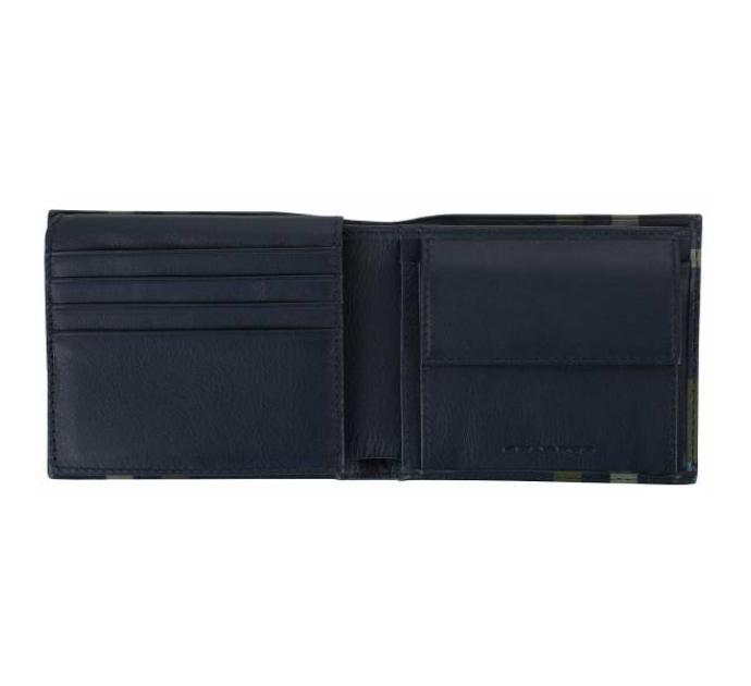 Портмоне Piquadro TAG CheckBlue PU4518TAGR_CHECKBLU