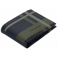 Портмоне Piquadro TAG CheckBlue PU4518TAGR_CHECKBLU