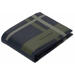 Портмоне Piquadro TAG CheckBlue PU4518TAGR_CHECKBLU