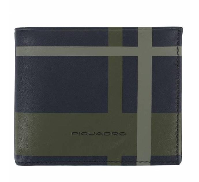 Портмоне Piquadro TAG CheckBlue PU4518TAGR_CHECKBLU