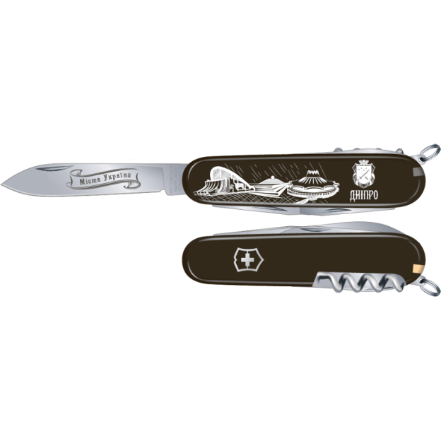 Швейцарский складной нож 91мм Victorinox SPARTAN CITY 3D Дніпро 1.3603.3_M0320d