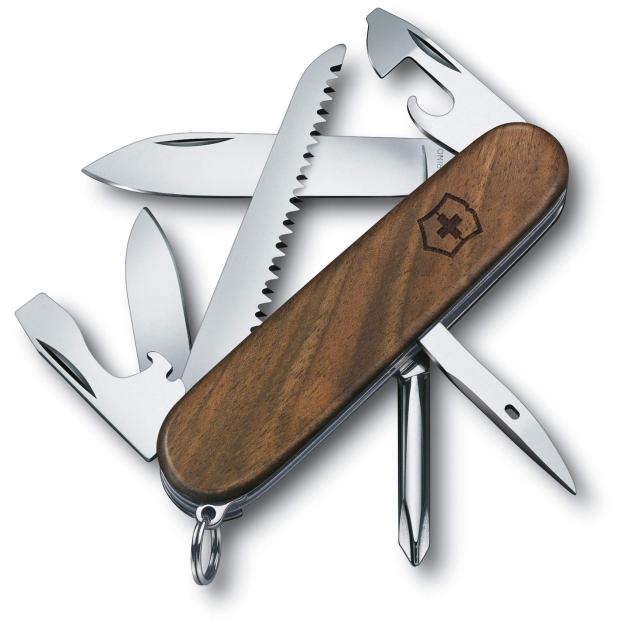 Швейцарский складной нож 91мм Victorinox HIKER WOOD 1.4611.63