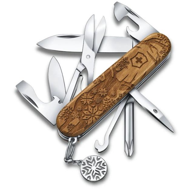 Швейцарский складной нож 91мм Victorinox SUPER TINKER Winter Magic SE 1.4701.63E1