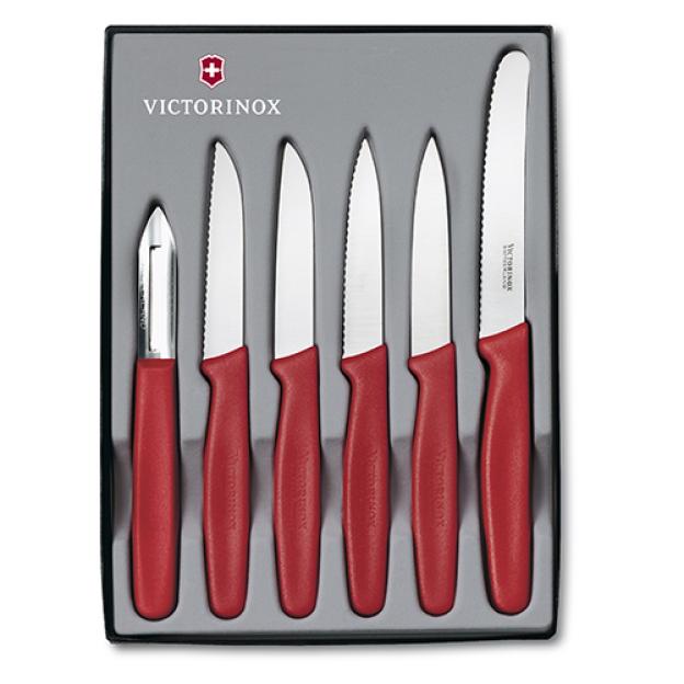 Набір (5 ножів, овочечистка) Victorinox STANDARD Paring Set 5.1111.6
