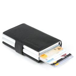 Картхолдер-портмоне Piquadro BLACK SQUARE (B3) Black PP5472B3R_N