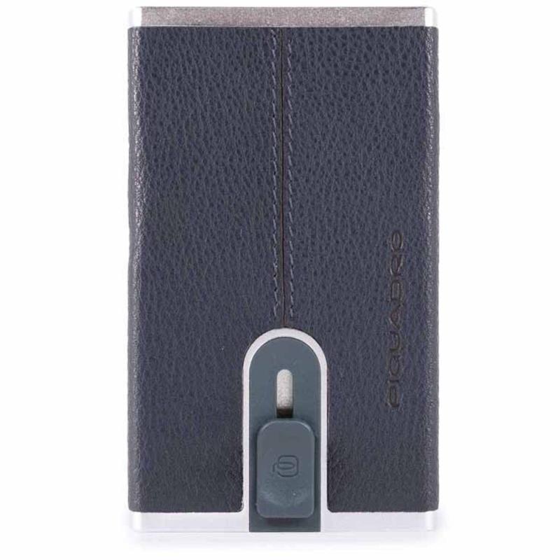 Кредитниця-портмоне Piquadro BLACK SQUARE (B3) Ocean Blue PP4891B3R_BLU4