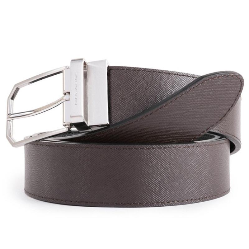 Ремінь двосторонній Piquadro CINTURA Black-D.Brown CU5262C74_NTM