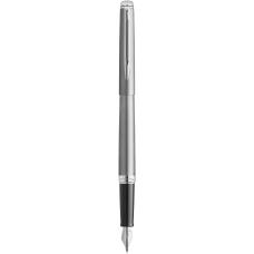 Ручка перьевая Waterman HEMISPHERE Essentials Stainless Steel CT FP F