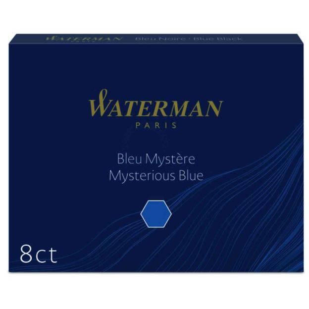 Картриджі Waterman темно-сині (8 шт)