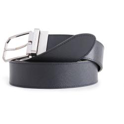 Ремінь двосторонній Piquadro CINTURA Black-Blue CU5262C74_NBLU