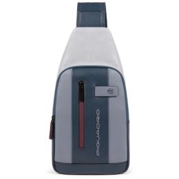 Сумка-слинг Piquadro URBAN Grey-Bordo CA4536UB00_GRBO