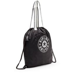 Сумка-рюкзак (складана) Kipling DRAWPACK Black Extra (K47)