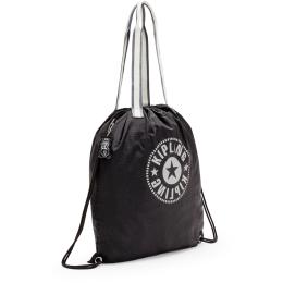 Сумка-рюкзак (складная) Kipling DRAWPACK Black Extra (K47)