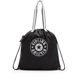 Сумка-рюкзак (складана) Kipling DRAWPACK Black Extra (K47)